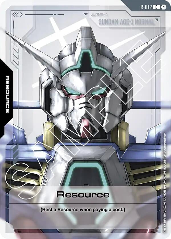 Image for Resource (R-012) (R-012) (Dual Impact) (GD02) - Gundam Card Game