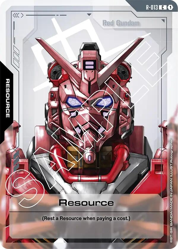 Image for Resource (R-013) (R-013) (Dual Impact) (GD02) - Gundam Card Game