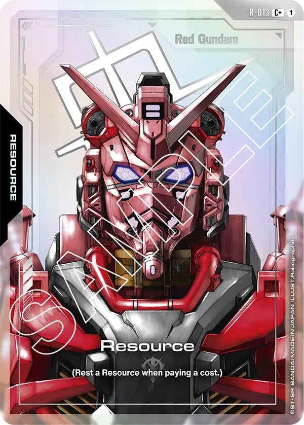 Image for Resource (R-013) (C+) (R-013) (Dual Impact) (GD02) - Gundam Card Game