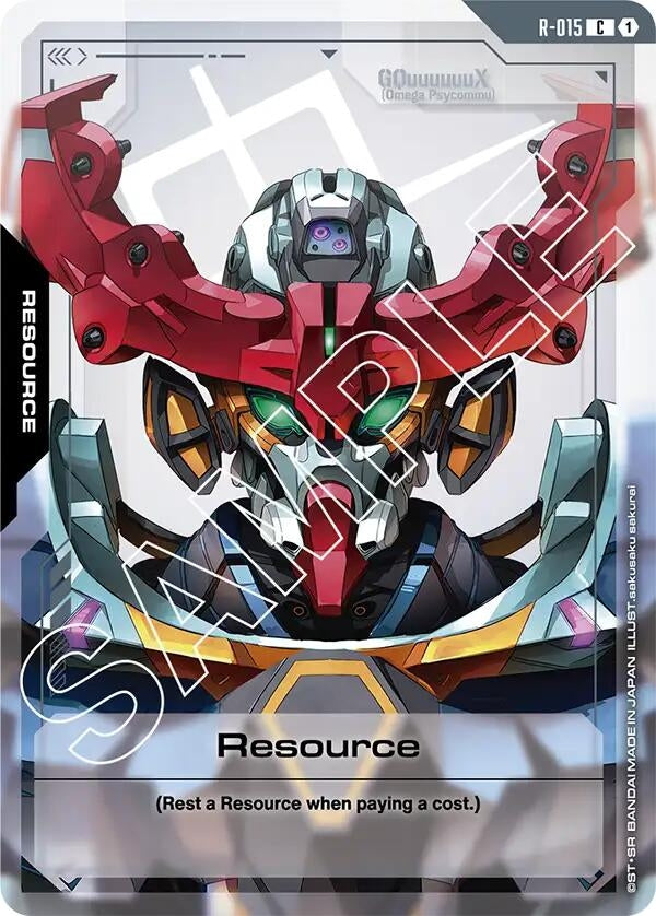 Image for Resource (R-015) (R-015) (Dual Impact) (GD02) - Gundam Card Game