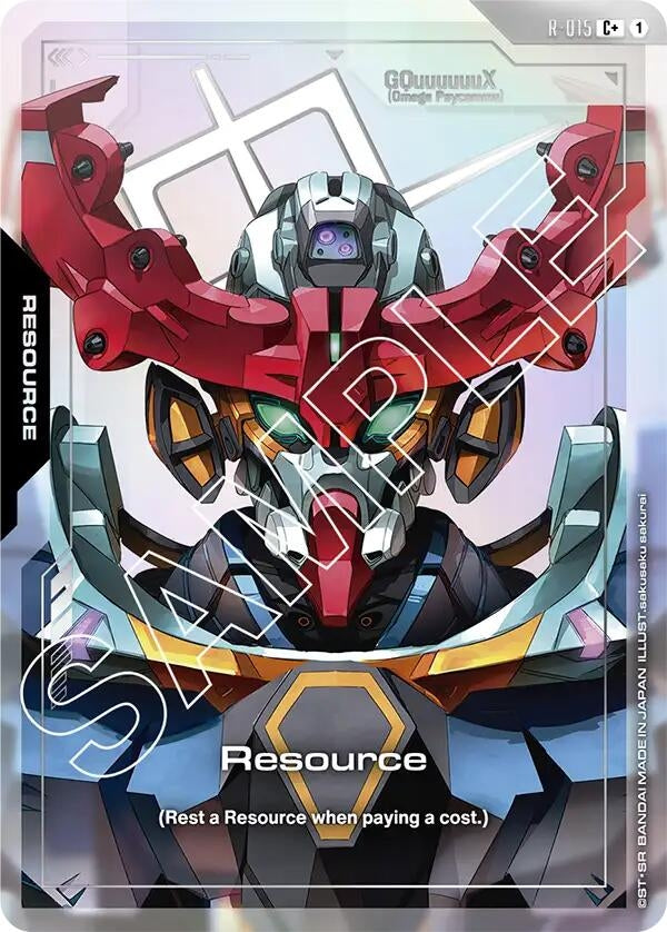 Image for Resource (R-015) (C+) (R-015) (Dual Impact) (GD02) - Gundam Card Game