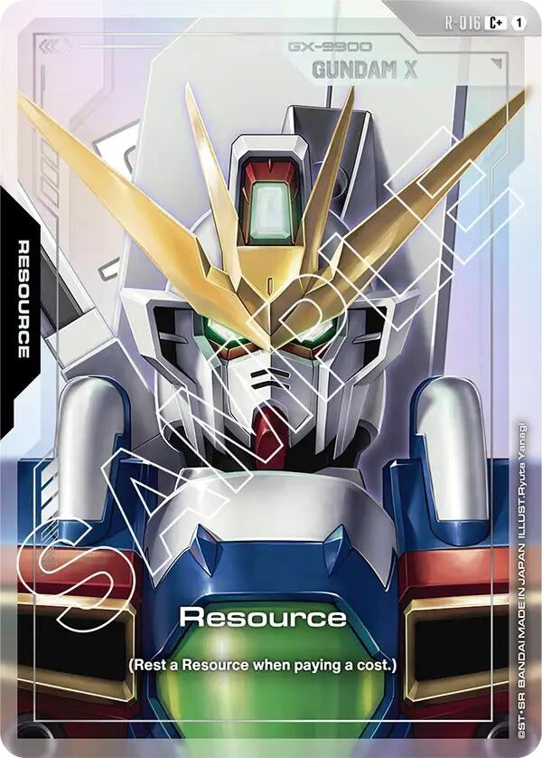 Image for Resource (R-016) (C+) (R-016) (Dual Impact) (GD02) - Gundam Card Game
