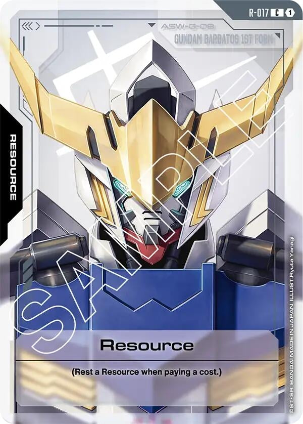 Image for Resource (R-017) (R-017) (Dual Impact) (GD02) - Gundam Card Game