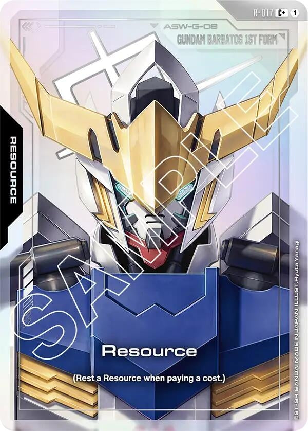 Image for Resource (R-017) (C+) (R-017) (Dual Impact) (GD02) - Gundam Card Game