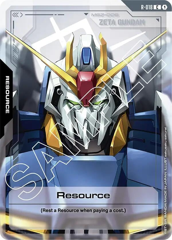 Image for Resource (R-018) (R-018) (Dual Impact) (GD02) - Gundam Card Game