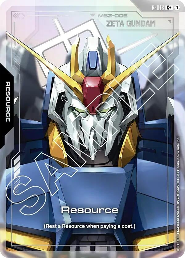 Image for Resource (R-018) (C+) (R-018) (Dual Impact) (GD02) - Gundam Card Game