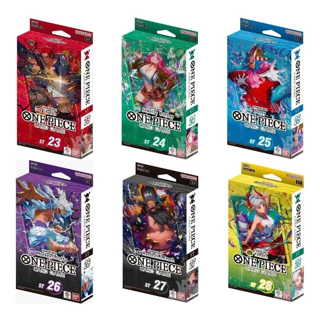 Image for Starter Decks 23-28 [Set of 6] - One Piece Card Game