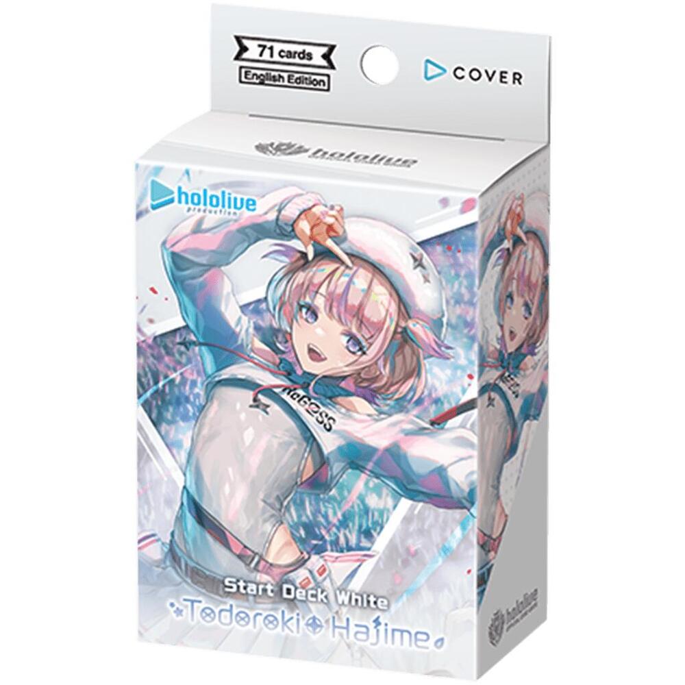 Hololive Official Card Game: Todoroki Hajime Start Deck - White [English Version] - PokeBox USA