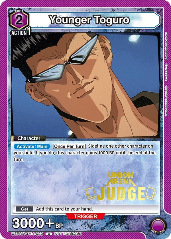 Image for Younger Toguro (023) (Judge Pack) (UEPR/YYH-1-023) (Union Arena Promotion Cards) (UEPR) - Union Arena