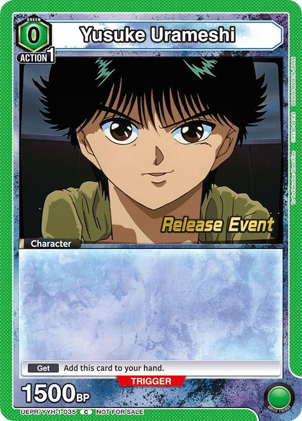 Image for Yusuke Urameshi (035) (UEPR/YYH-1-035) (UE13BT: Yu Yu Hakusho: Ghost Files Release Event Cards) (UE13BT_RE) - Union Arena