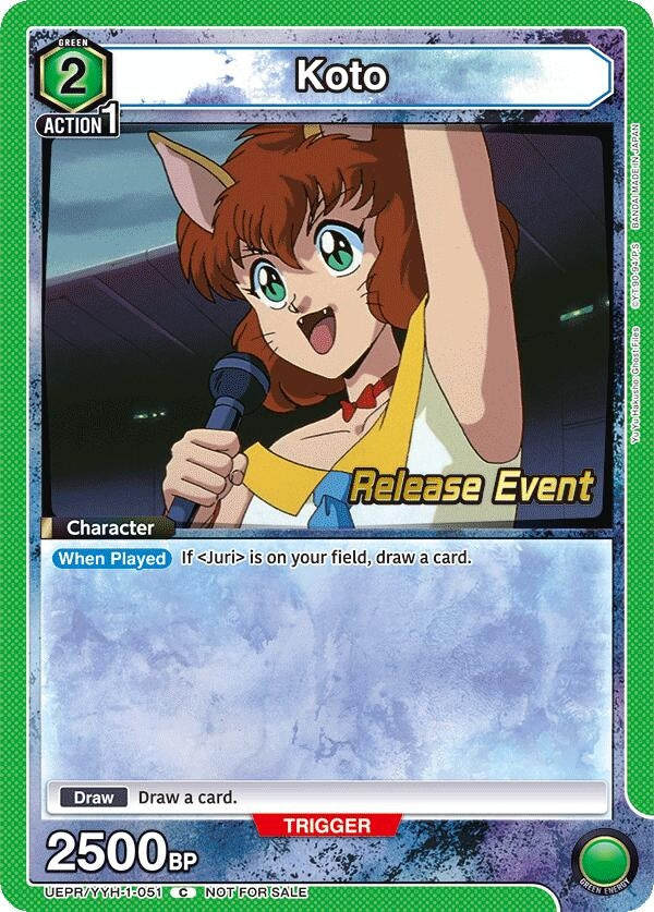 Image for Koto (UEPR/YYH-1-051) (UE13BT: Yu Yu Hakusho: Ghost Files Release Event Cards) (UE13BT_RE) - Union Arena