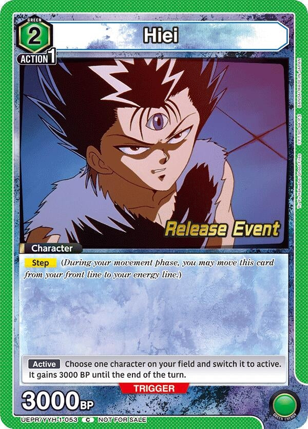 Image for Hiei (053) (UEPR/YYH-1-053) (UE13BT: Yu Yu Hakusho: Ghost Files Release Event Cards) (UE13BT_RE) - Union Arena