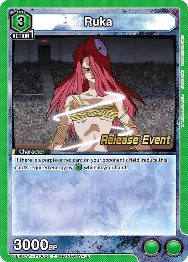 Image for Ruka (UEPR/YYH-1-062) (UE13BT: Yu Yu Hakusho: Ghost Files Release Event Cards) (UE13BT_RE) - Union Arena