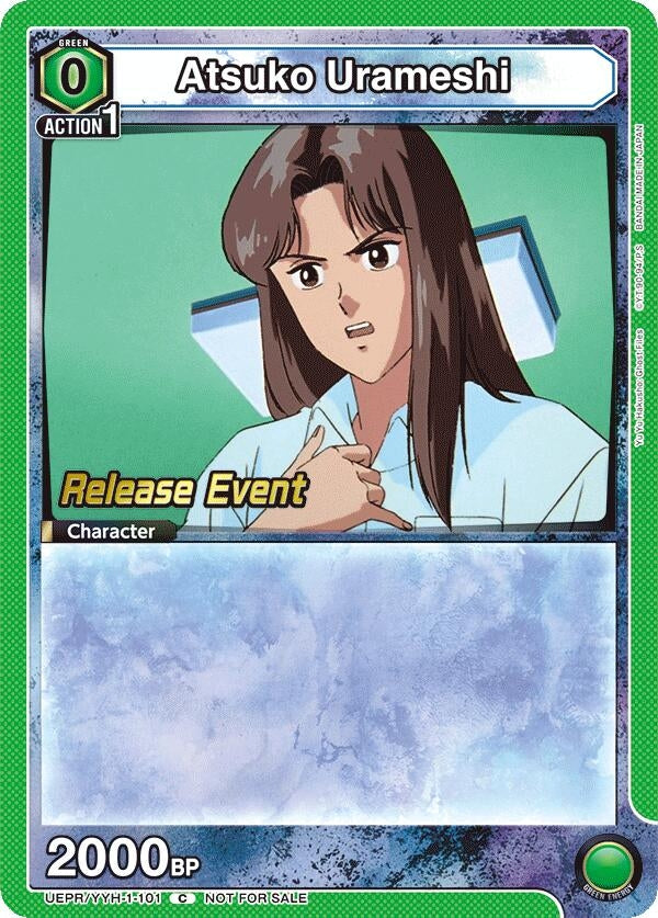 Image for Atsuko Urameshi (UEPR/YYH-1-101) (UE13BT: Yu Yu Hakusho: Ghost Files Release Event Cards) (UE13BT_RE) - Union Arena
