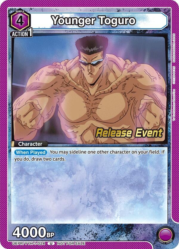 Image for Younger Toguro (024) (UEPR/YYH-1-024) (UE13BT: Yu Yu Hakusho: Ghost Files Release Event Cards) (UE13BT_RE) - Union Arena