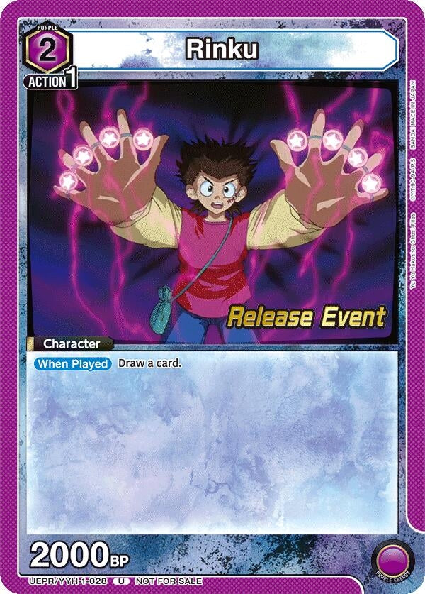 Image for Rinku (UEPR/YYH-1-028) (UE13BT: Yu Yu Hakusho: Ghost Files Release Event Cards) (UE13BT_RE) - Union Arena