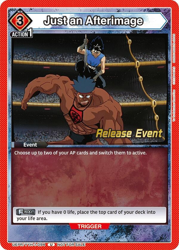 Image for Just an Afterimage (UEPR/YYH-1-094) (UE13BT: Yu Yu Hakusho: Ghost Files Release Event Cards) (UE13BT_RE) - Union Arena
