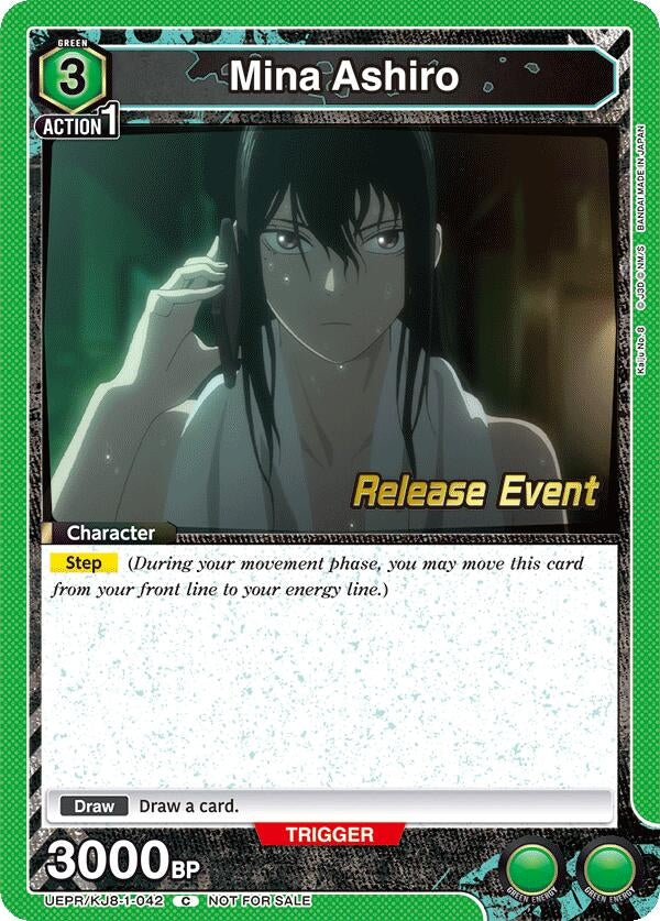Image for Mina Ashiro (042) (UEPR/KJ8-1-042) (UE12BT: Kaiju No. 8 Release Event Cards) (UE12BT_RE) - Union Arena