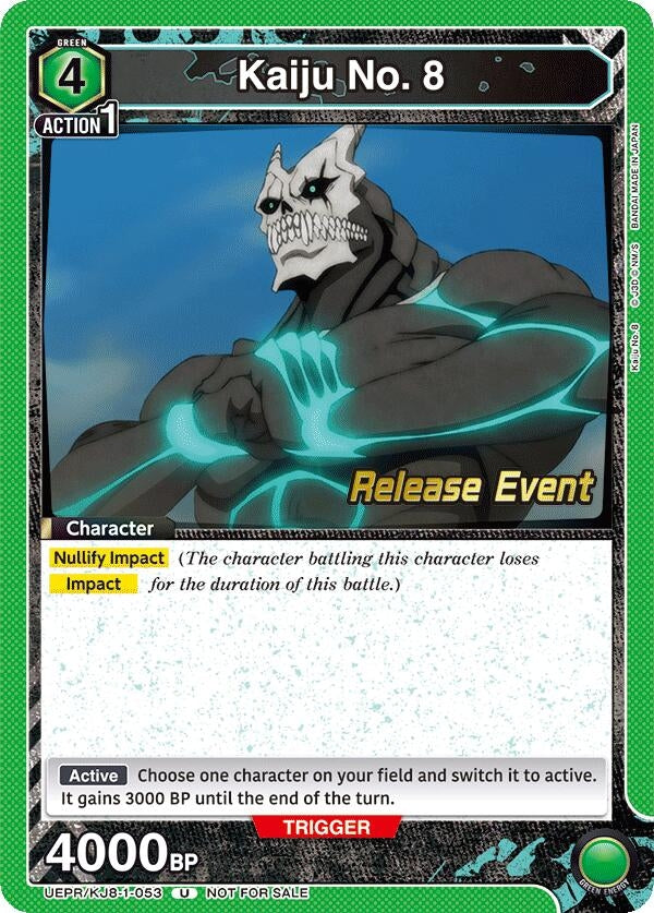 Image for Kaiju No. 8 (053) (UEPR/KJ8-1-053) (UE12BT: Kaiju No. 8 Release Event Cards) (UE12BT_RE) - Union Arena