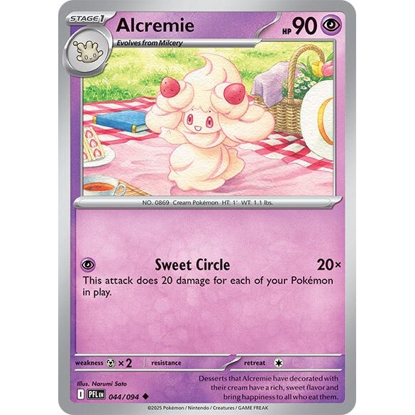 Image for Alcremie (044/094) (ME02: Phantasmal Flames) - Pokemon