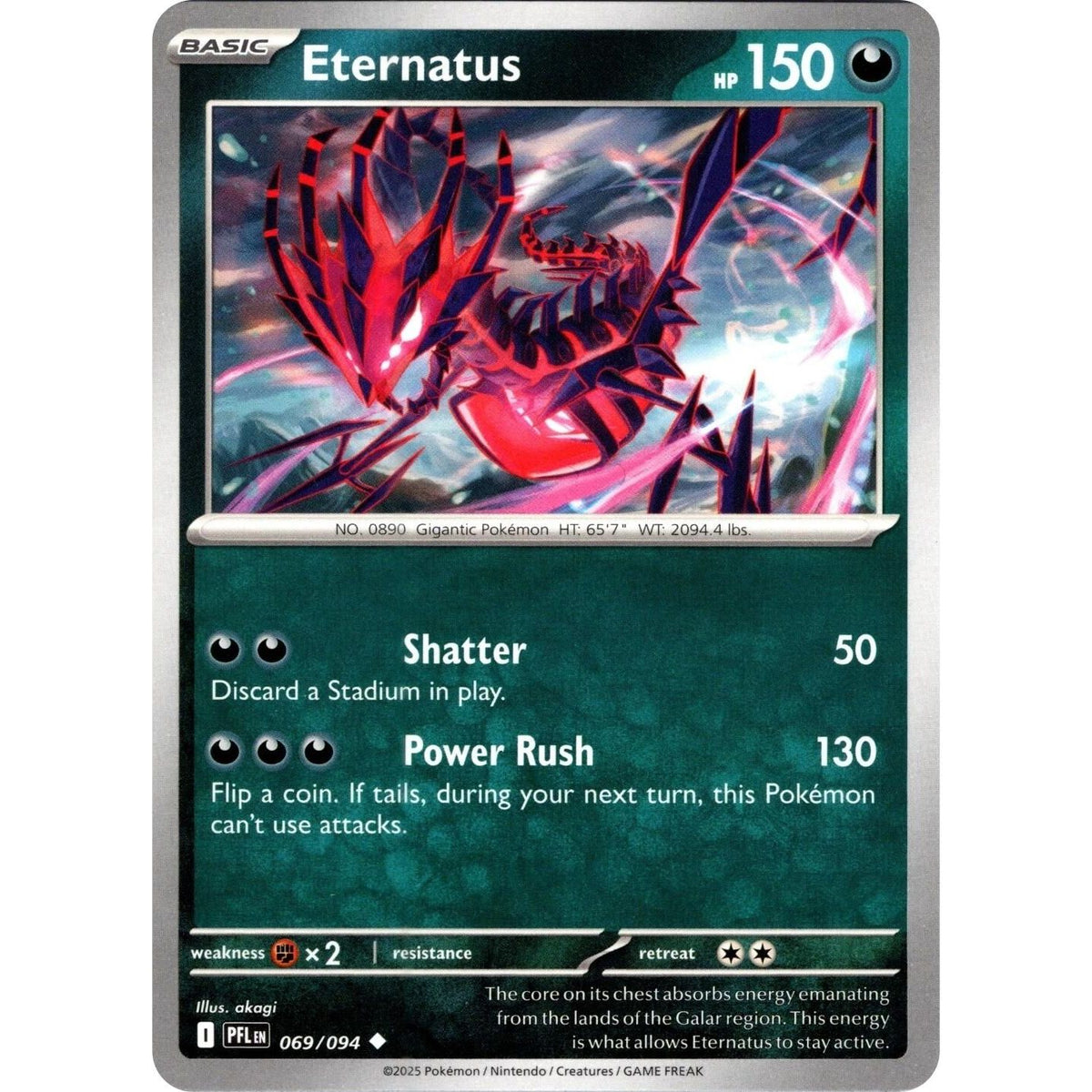 Image for Eternatus (069/094) (ME02: Phantasmal Flames) - Pokemon