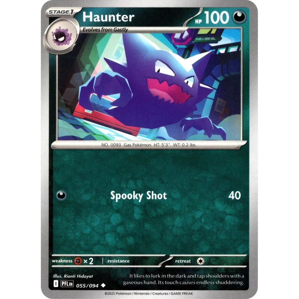 Image for Haunter (055/094) (ME02: Phantasmal Flames) - Pokemon
