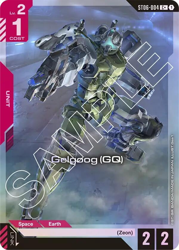 Image for Gelgoog (GQ) (C+) (ST06-004) (Starter Deck 06: Clan Unity) (ST06) - Gundam Card Game