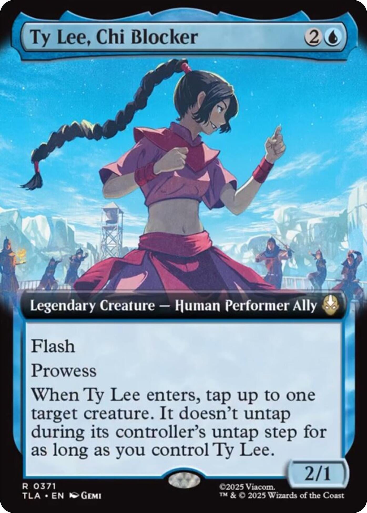 Ty Lee, Chi Blocker (Extended Art) (371) (Avatar: The Last Airbender) - PokeBox USA