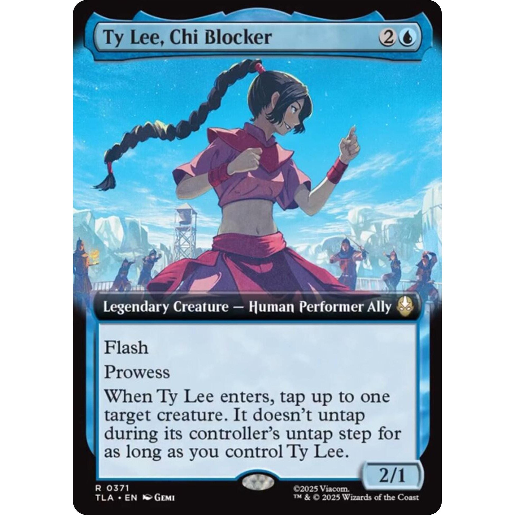 Ty Lee, Chi Blocker (Extended Art) (371) (Avatar: The Last Airbender) - PokeBox USA