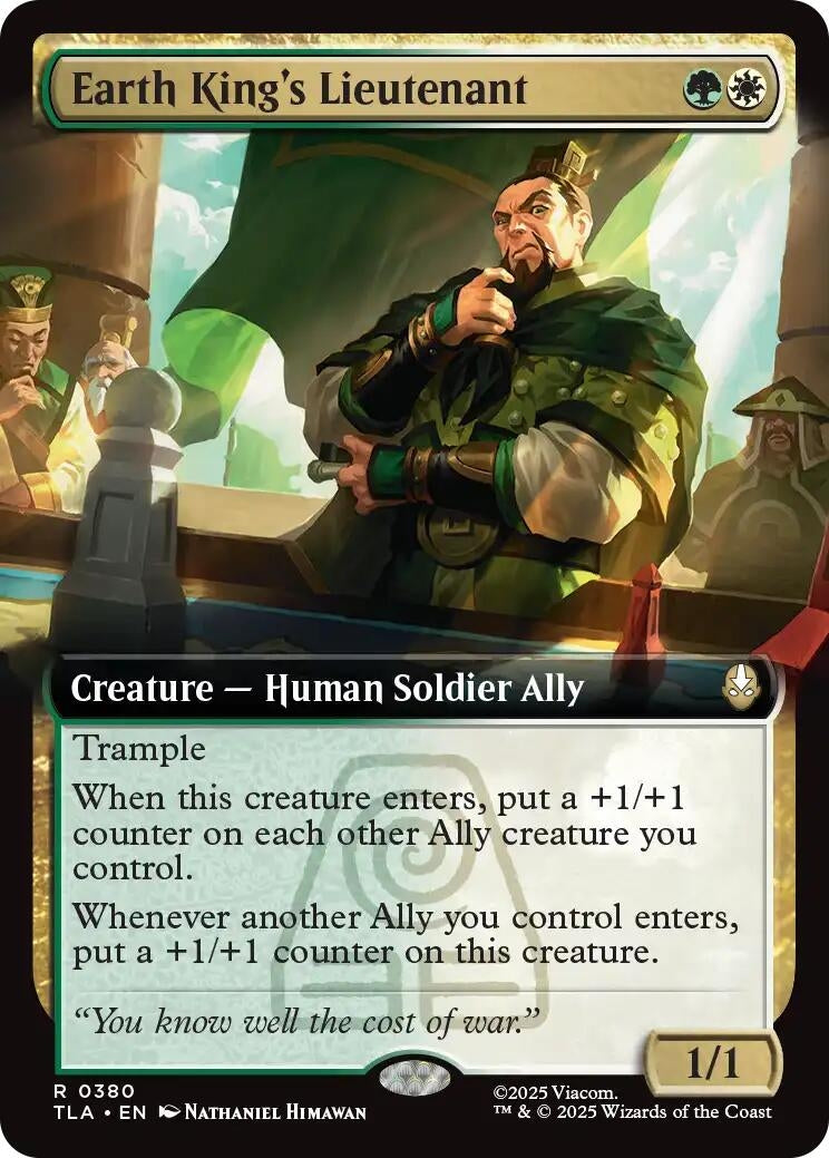 Earth King's Lieutenant (Extended Art) (380) (Avatar: The Last Airbender)