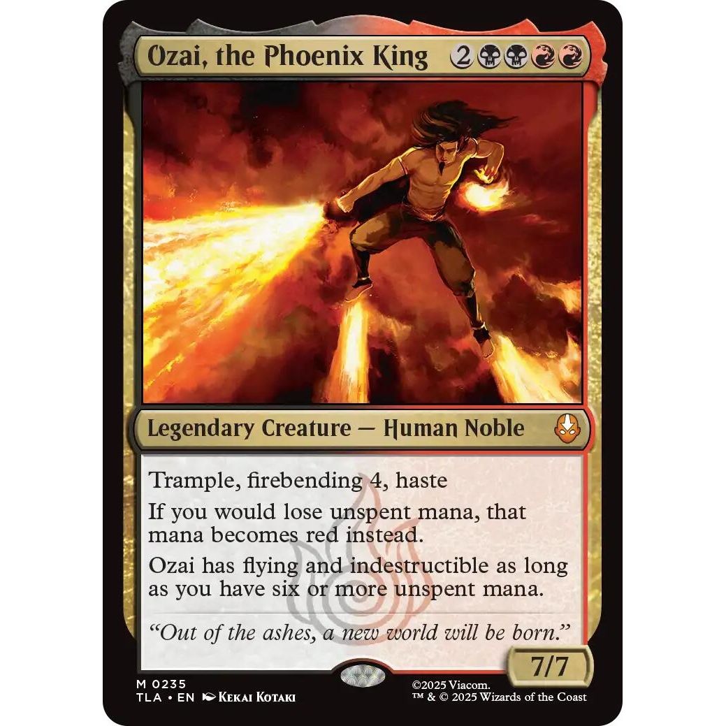 Ozai, the Phoenix King (235) (Avatar: The Last Airbender) - PokeBox USA