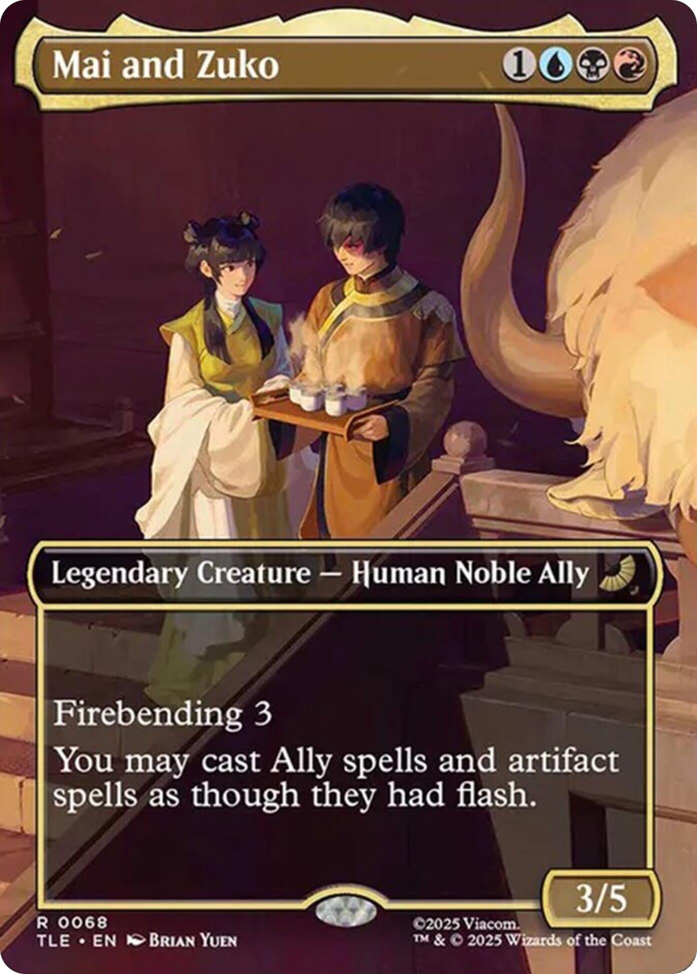Mai and Zuko (Borderless) (68) (Avatar: The Last Airbender: Eternal-Legal)