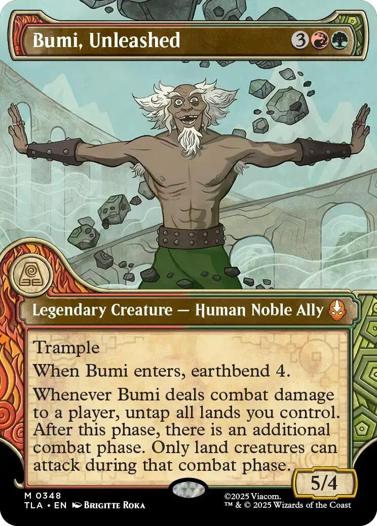 Bumi, Unleashed (Showcase) (348) (Avatar: The Last Airbender)