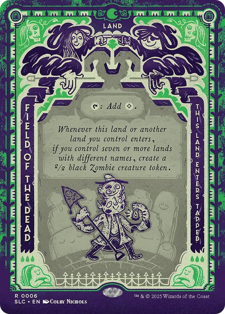 Field of the Dead (6) (Secret Lair Countdown Kit)