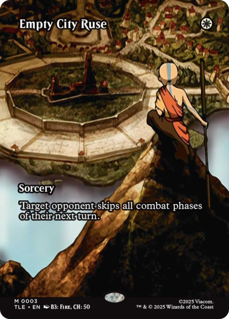 Empty City Ruse (Borderless) (3) (Avatar: The Last Airbender: Eternal-Legal)