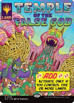 Temple of the False God (SLC-020) [Secret Lair Countdown Kit]