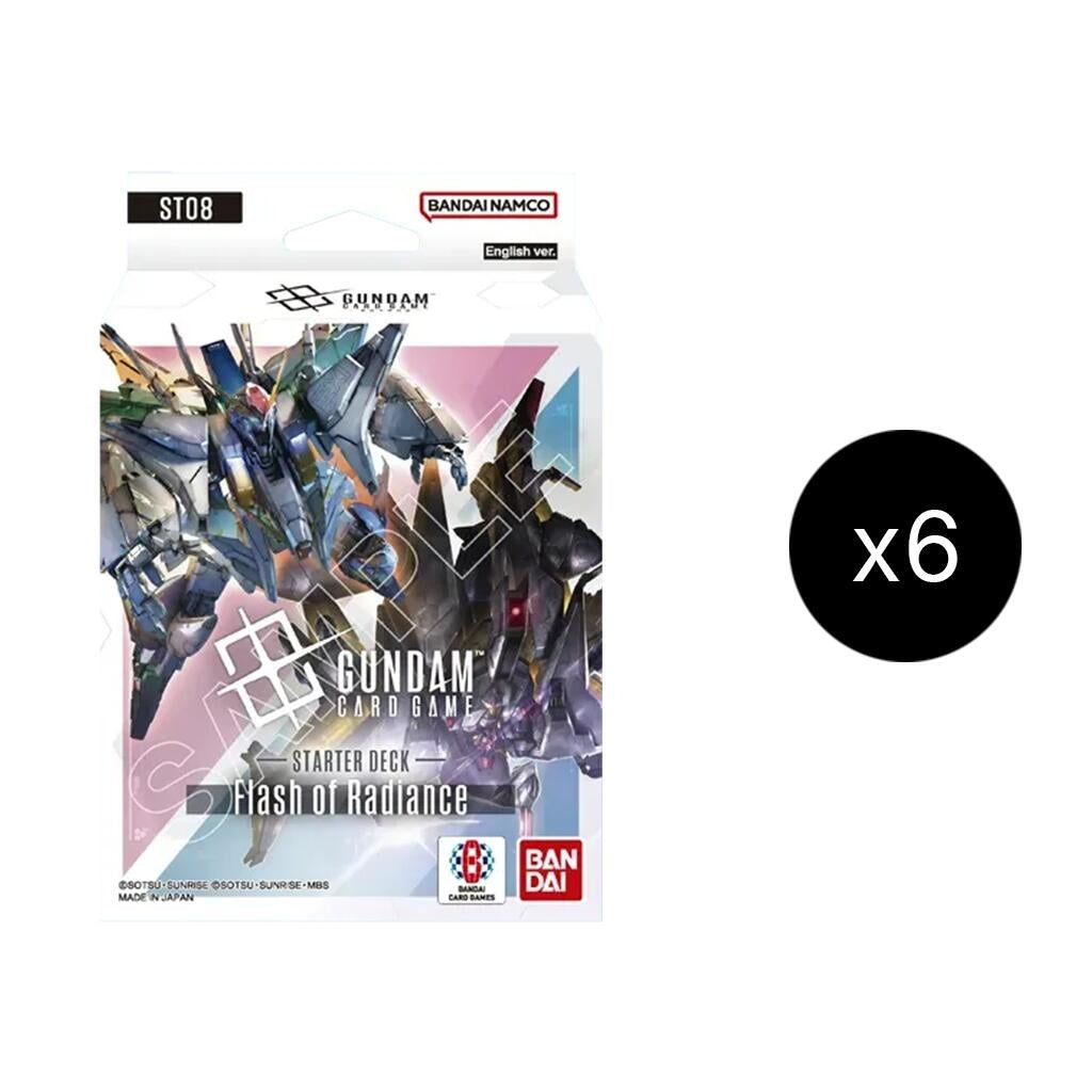 Image for Starter Deck 08: Flash of Radiance Display - Gundam Card Game