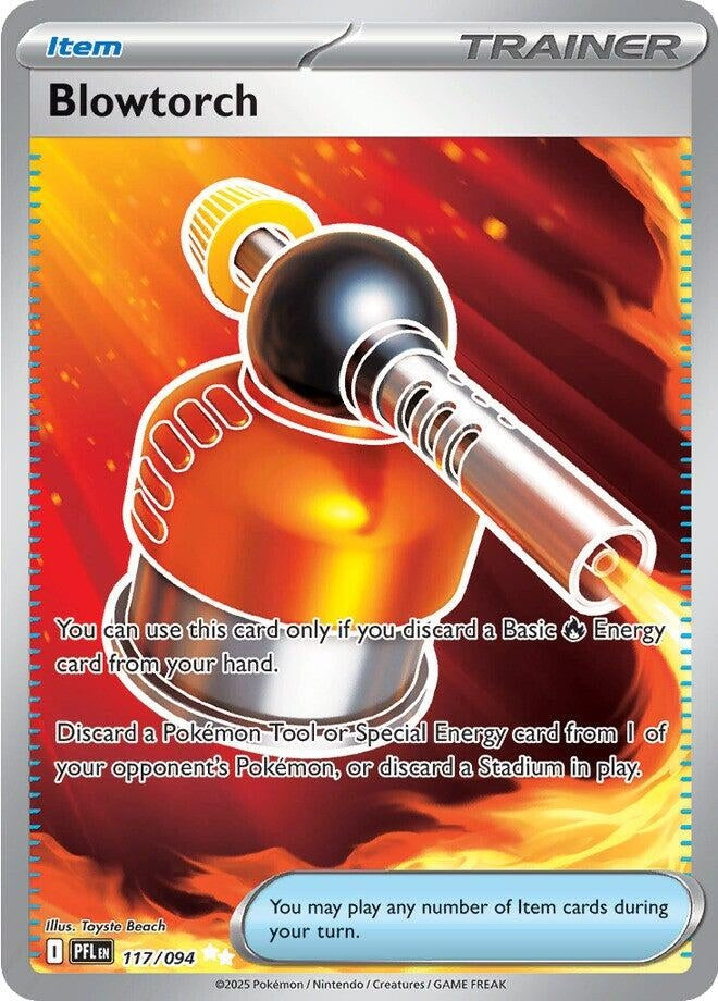 Image for Blowtorch (117/094) (ME02: Phantasmal Flames) - Pokemon