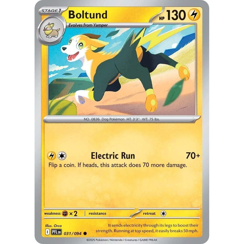 Image for Boltund (031/094) (ME02: Phantasmal Flames) - Pokemon