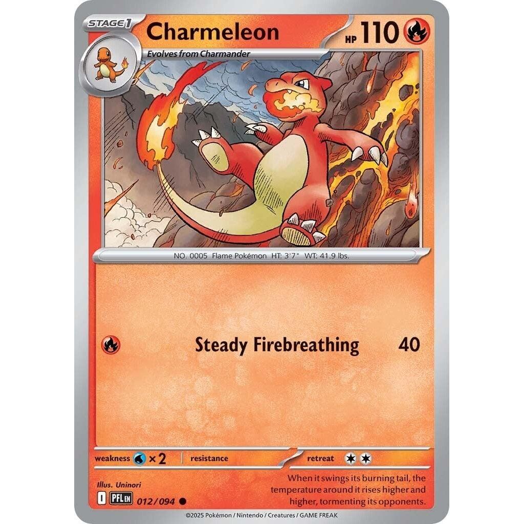 Image for Charmeleon (012/094) (ME02: Phantasmal Flames) - Pokemon