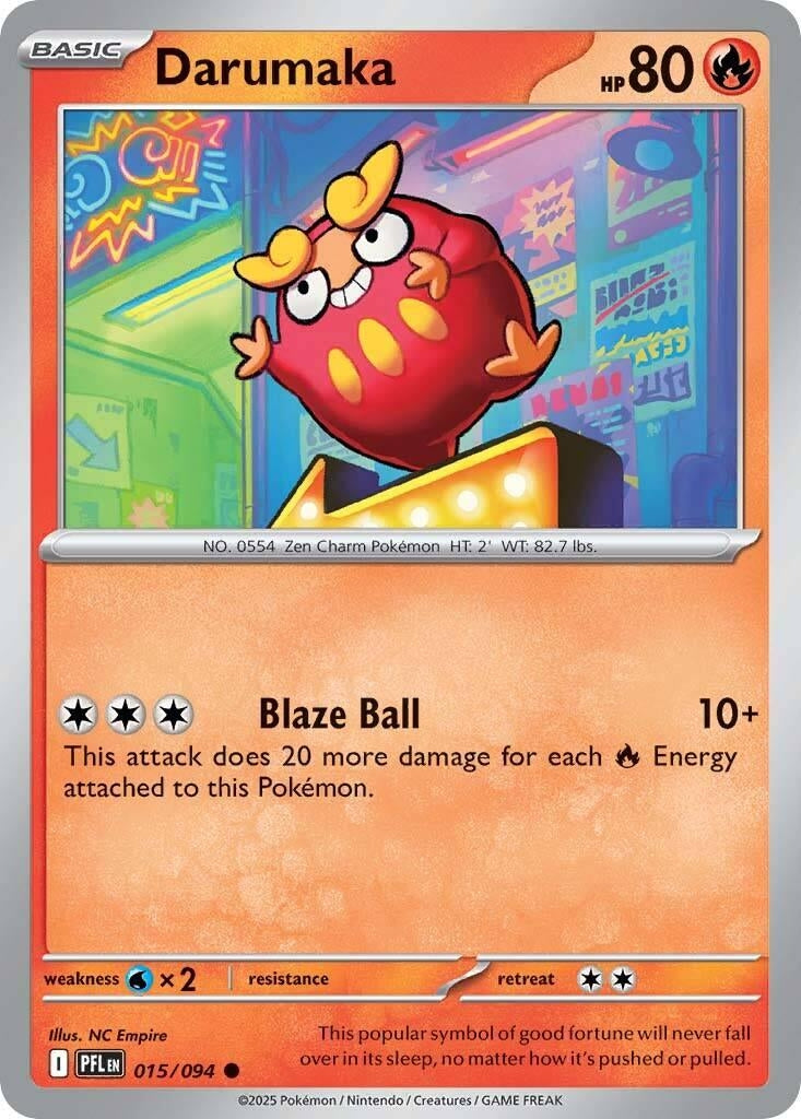 Image for Darumaka (015/094) (ME02: Phantasmal Flames) - Pokemon