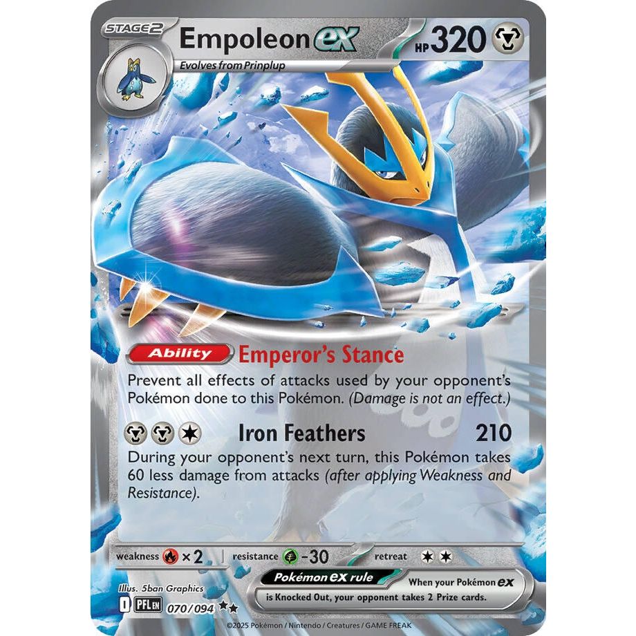 Image for Empoleon ex (070/094) (ME02: Phantasmal Flames) - Pokemon