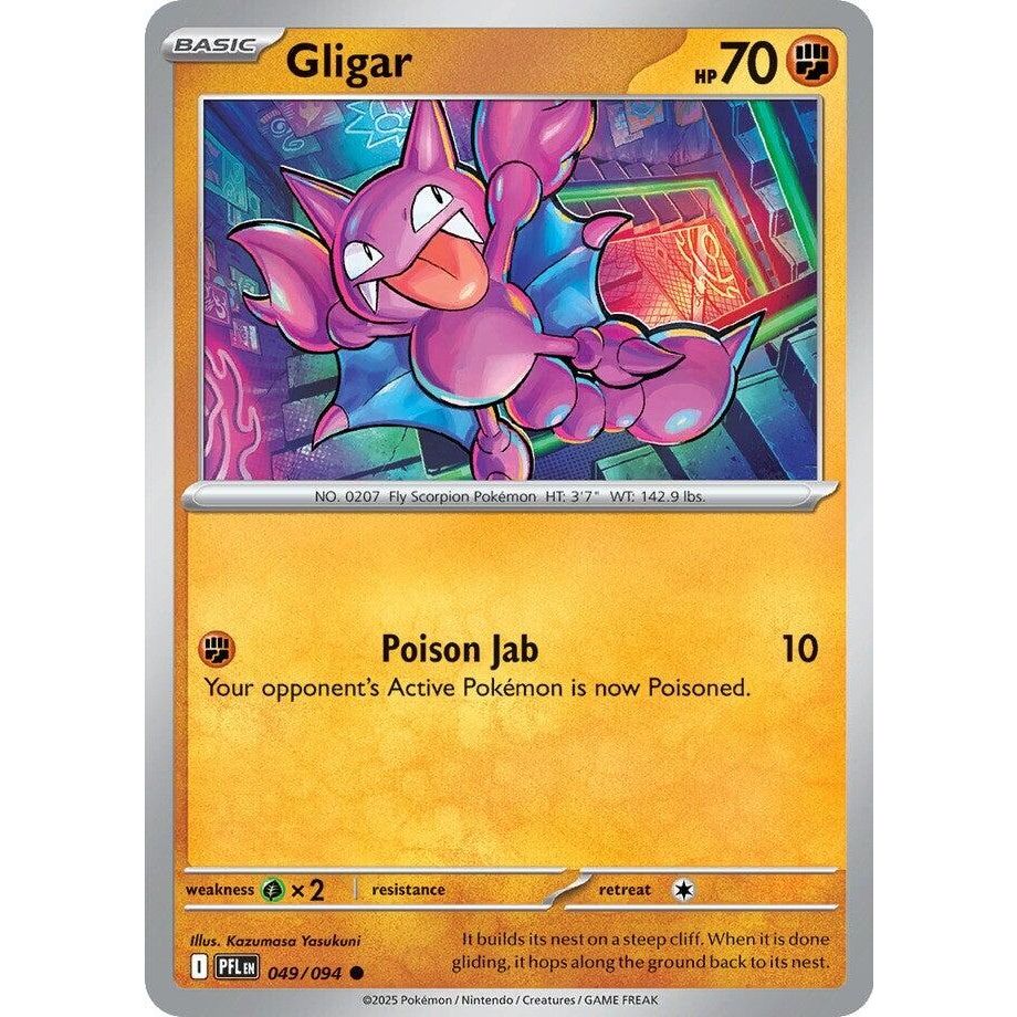 Image for Gligar (049/094) (ME02: Phantasmal Flames) - Pokemon