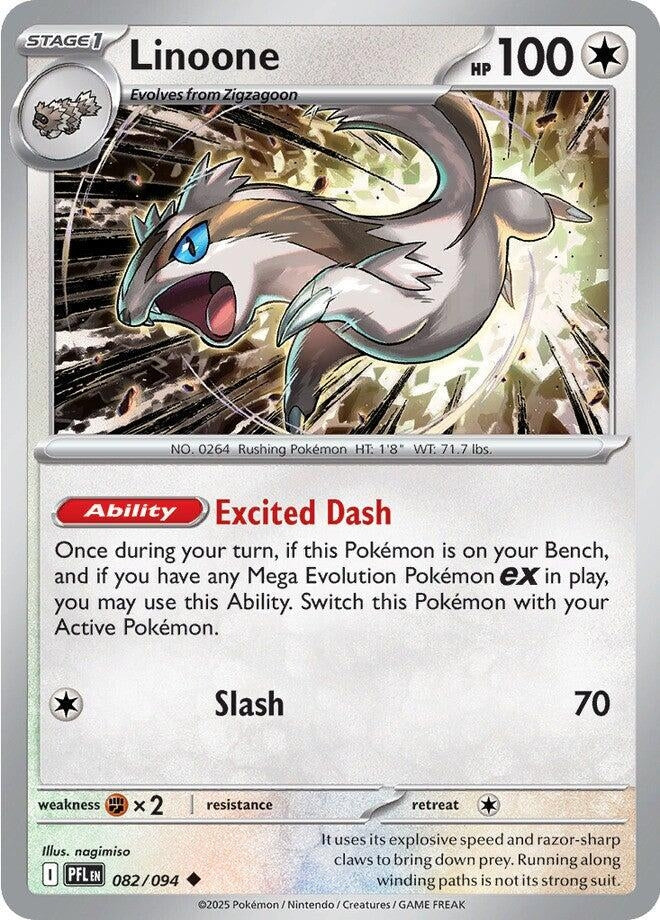 Image for Linoone (082/094) (ME02: Phantasmal Flames) - Pokemon