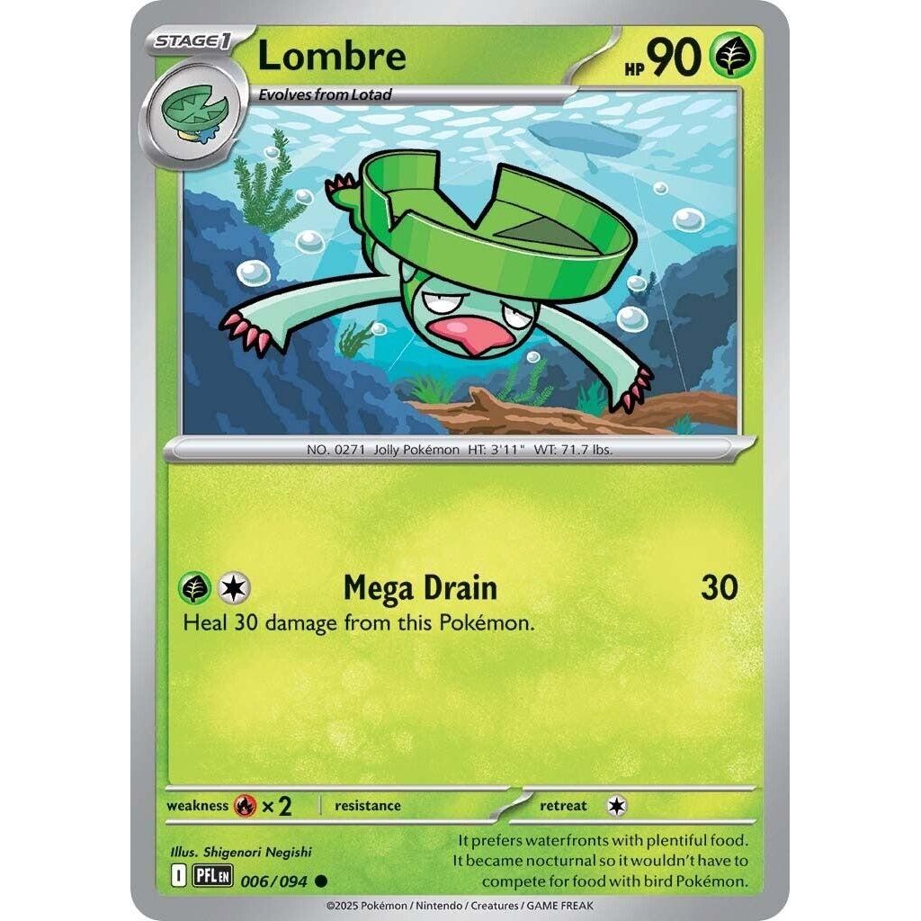 Image for Lombre (006/094) (ME02: Phantasmal Flames) - Pokemon