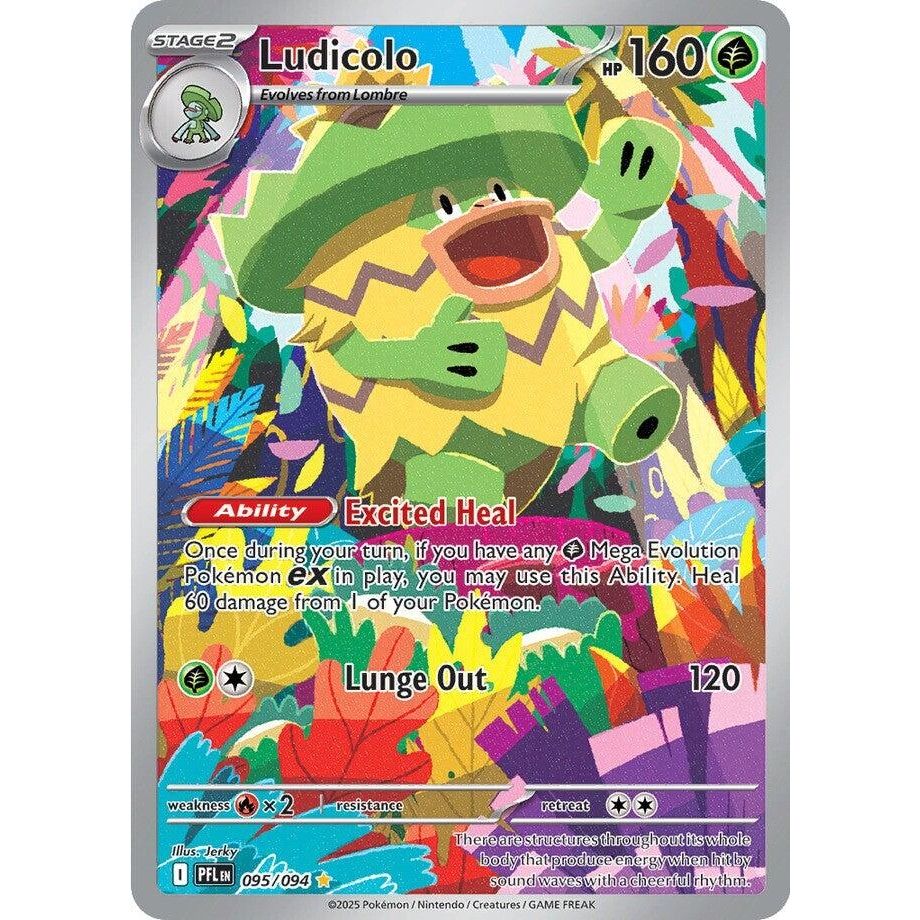 Image for Ludicolo (095/094) (ME02: Phantasmal Flames) - Pokemon