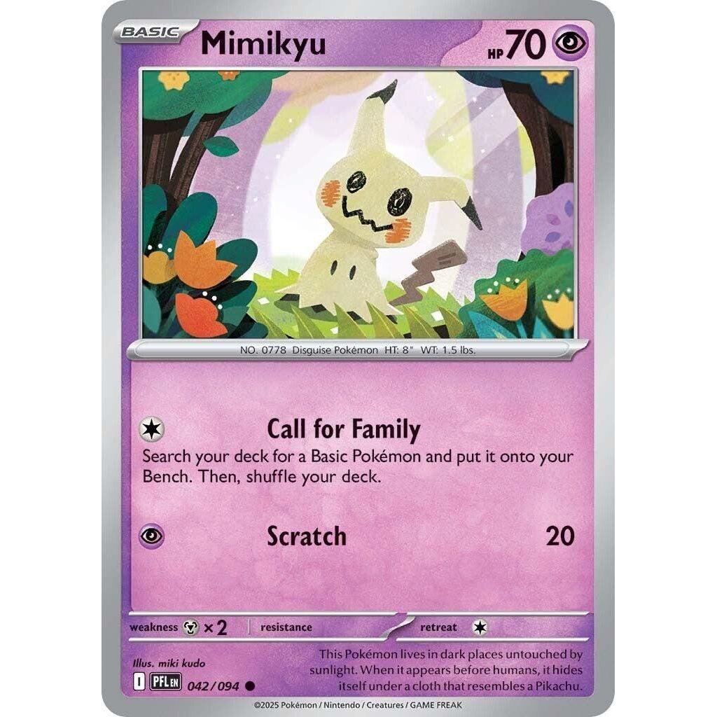 Image for Mimikyu (042/094) (ME02: Phantasmal Flames) - Pokemon