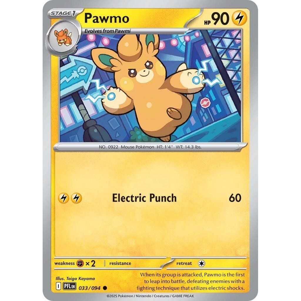 Image for Pawmo (033/094) (ME02: Phantasmal Flames) - Pokemon