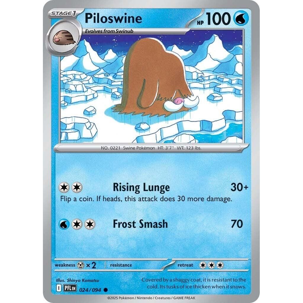Image for Piloswine (024/094) (ME02: Phantasmal Flames) - Pokemon