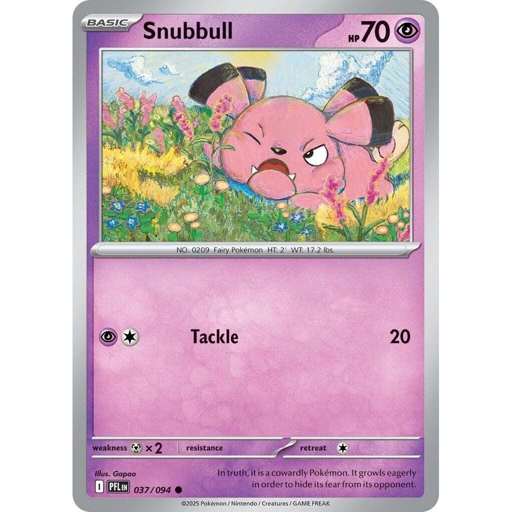 Image for Snubbull (037/094) (ME02: Phantasmal Flames) - Pokemon
